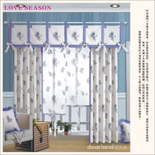 暗香浮動 藍紫色布藝窗簾里的詩意時光