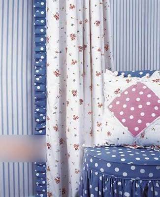 布藝窗簾加款至潮花邊 新年家居空間新風尚展示